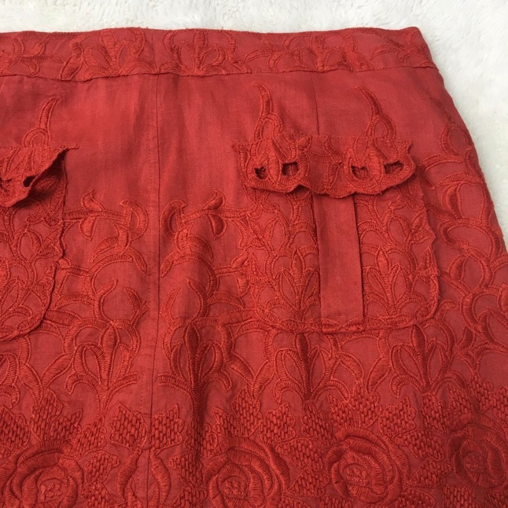 Anthropologie Yoana Baraschi Tomato Pocking Skirt - Picture 12 of 16